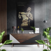 Kobe Bryant Brushed Aluminium Dibond Wall Art.